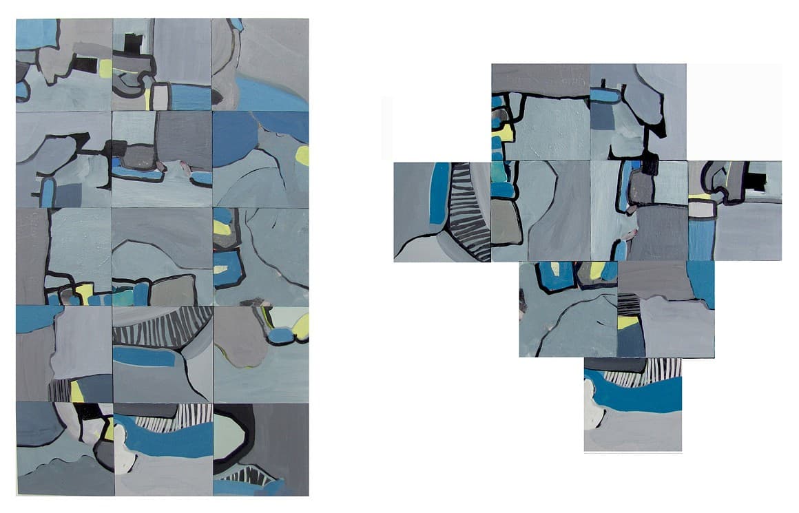 blue grey yellow